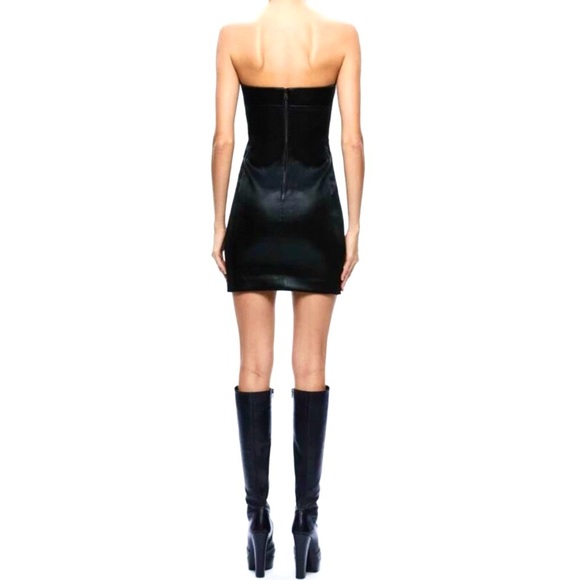 Alice + Olivia Strapless Black and Blue Dress Alice + Olivia Strapless Black and Blue Dress